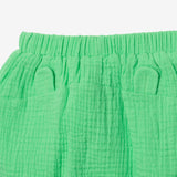 Newborn green shorts