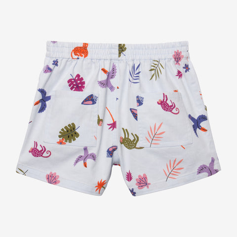 Baby girls' blue shorts