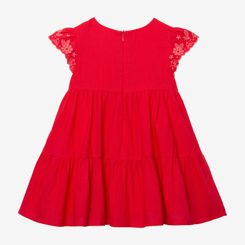 Baby girls' pink dress