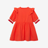 Baby Girl frilly orange dress