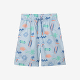 Boys' blue swim shorts