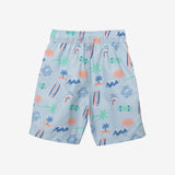 Boys' blue swim shorts
