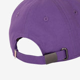 Kid mauve embroidered butterfly baseball cap