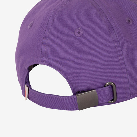 Kid mauve embroidered butterfly baseball cap