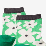 Girls' green socks
