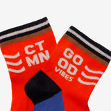 Boys' orange socks