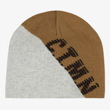 Boys' two tone knitted hat