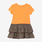 Baby girl printed skirt and dress