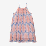 Girl pleated plumetis dress