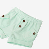 Newborn boy 2-piece shorts set